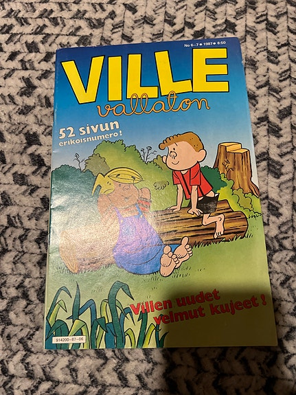 Ville vallaton sarjakuvat 5kpl