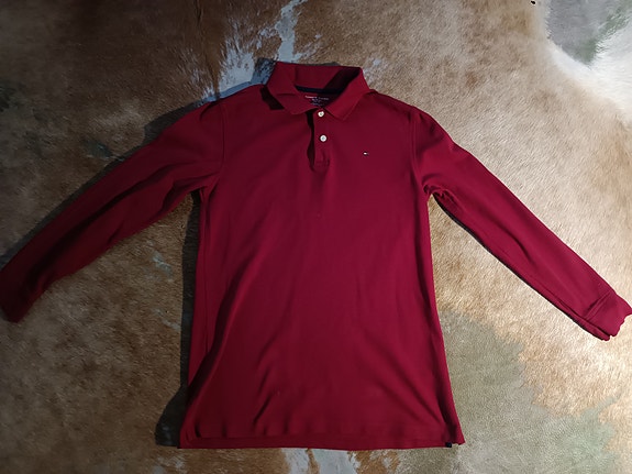 Tommy Hilfiger pitkähihainen pikee paita XL (14-16)