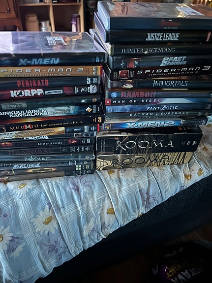 Dvd leffoja