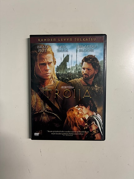 Brad Pitt: "Troy - Troija", DVD elokuva, kahden levyn julkaisu