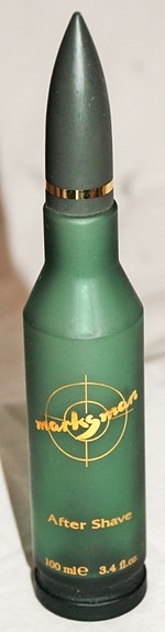Marksman After Shave TYHJÄ pullo