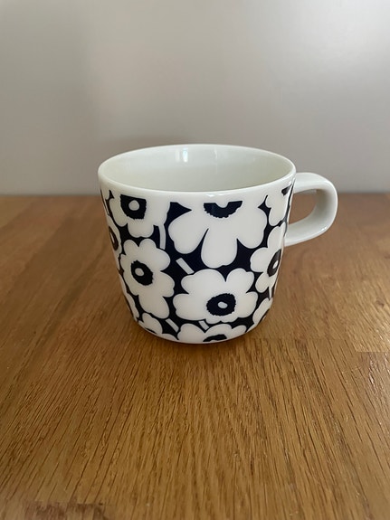 Marimekko pikkuinen unikko kahvikuppi 2dl