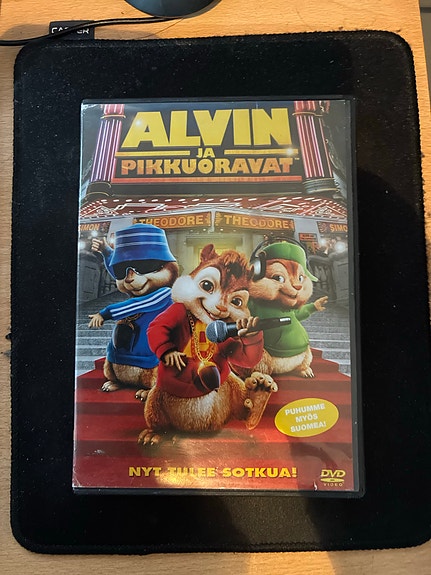 Alvin ja pikkuoravat DVD-elokuva