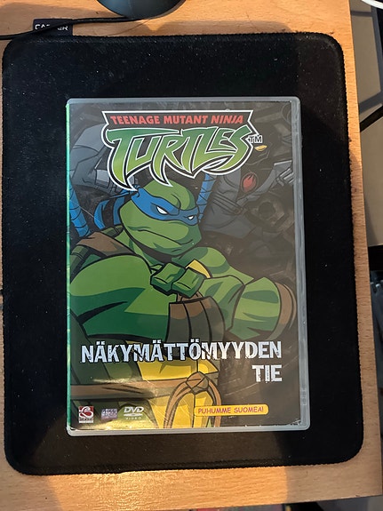 Teenage Mutant Ninja Turtles DVD: "Näkymättömyyden tie" (suomi puhe)