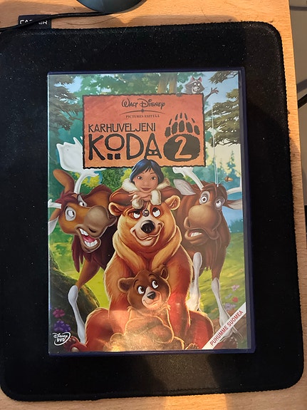 Disney "Karhuveljeni Koda 2", DVD