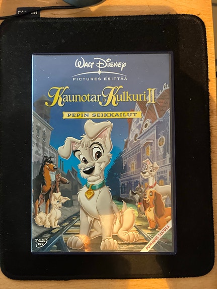 "Kaunotar ja Kulkuri II: Pepin seikkailut", Disney DVD