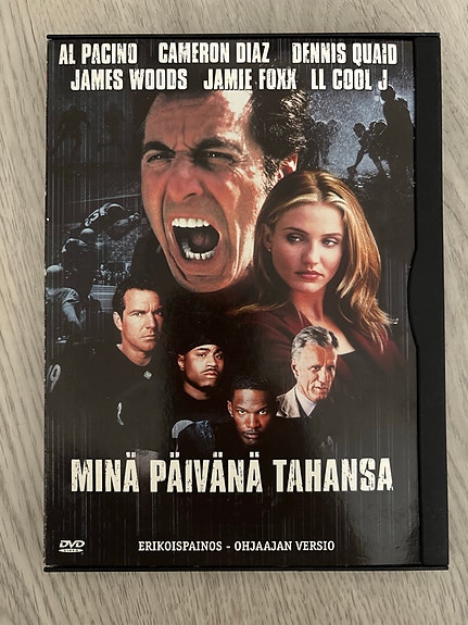 Minä päivänä tahansa Any given sunday DVD 2 levyinen