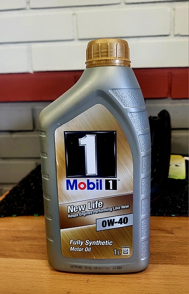Mobile 1 0W-40 öljy 1 litra