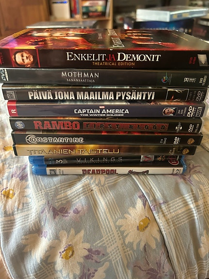 Dvd blu ray elokuvia