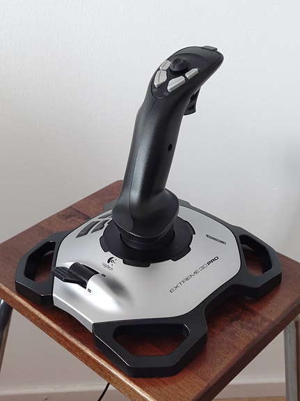 Logitech extreme 3D pro joystick