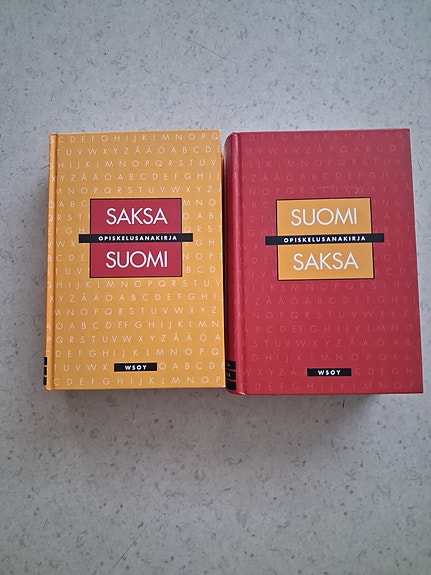 WSOY saksa–suomi ja suomi–saksa opiskelusanakirjat