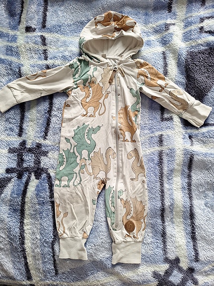 Blaa haalari koko 74-80