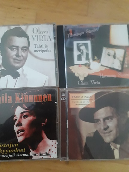 Olavi Virta, Laila Kinnunen ja Tauno Palo CD-levyt