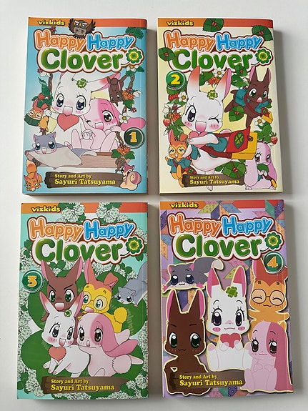 Happy Happy Clover vol. 1-4 englanniksi (2009-2010)