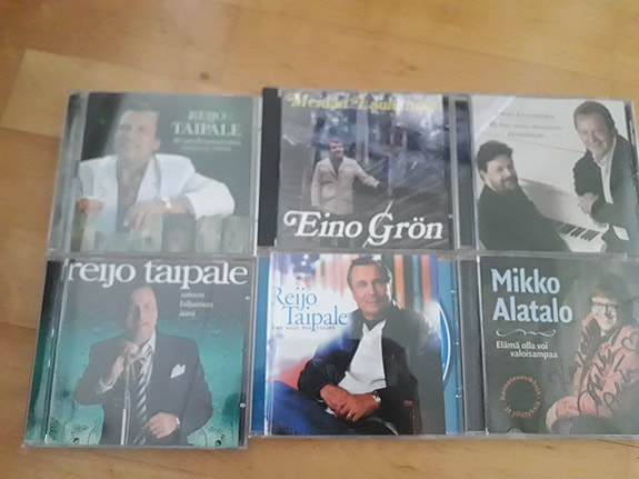 Reijo Taipale, Eino Grön ja Mikko Alatalo CD-levyt