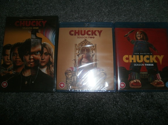 Chucky season 1-3 Dvd/Blu-ray