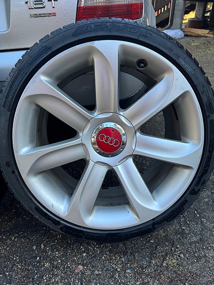Audi TT Rs vanteet kumeilla