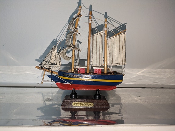 Laiva pienoismalli "Courageux"