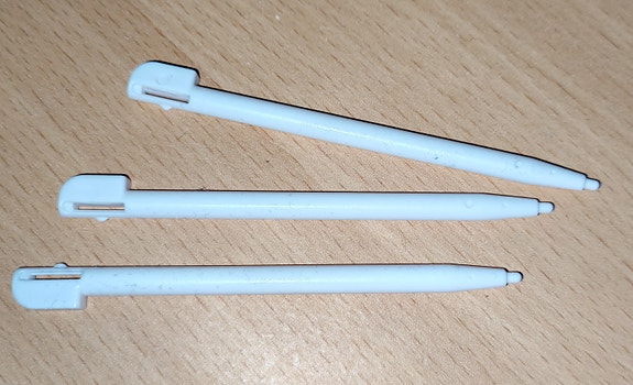 3 x stylus kynät Nintendo DS Litelle
