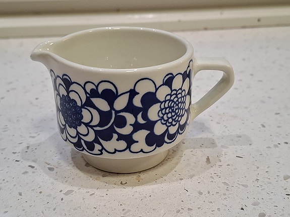 Arabia Gardenia kermakko sinivalkoinen
