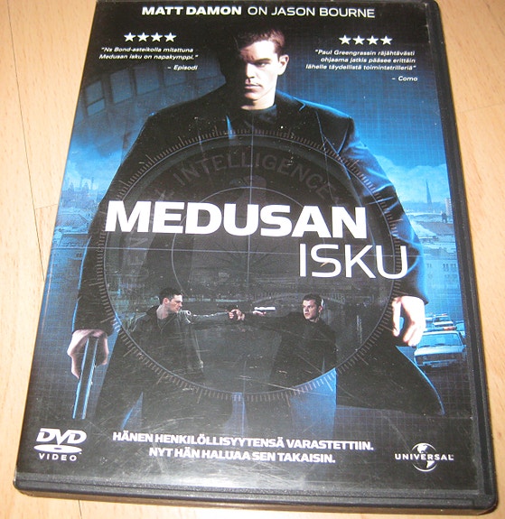 Dvd Medusan isku