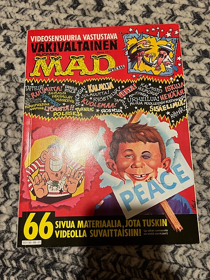 Mad-lehti väkivaltainen numero suomeksi