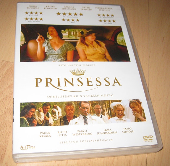 Dvd Prinsessa, v. 2010