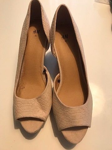 H&M Uudet beiget korkokengät