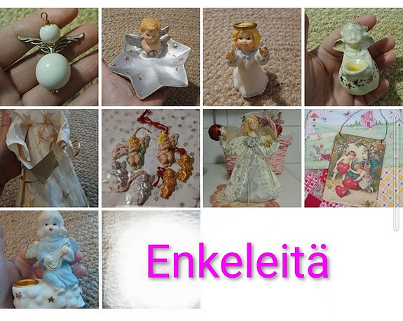 Enkeli koristeita
