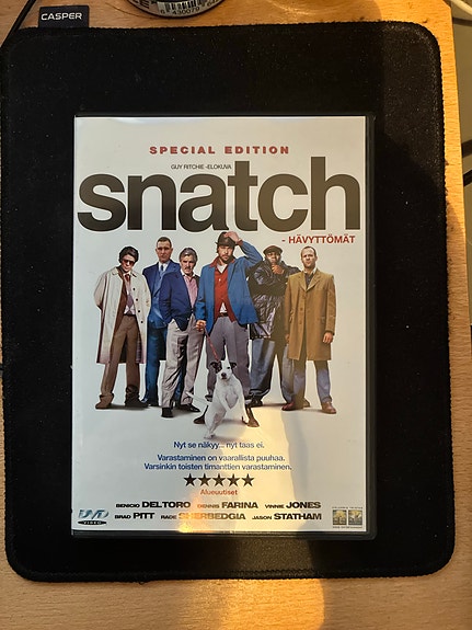 Brad Pitt, Jason Statham: "Snatch - Hävyttömät", Special Edition DVD