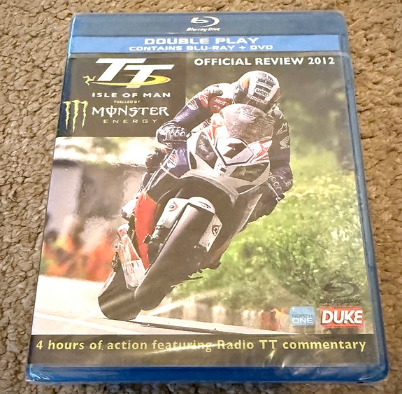 Isle of Man TT Official Review 2012 Blu-ray + DVD
