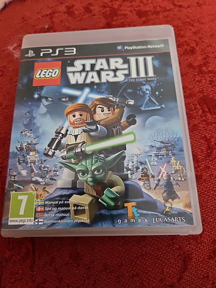 LEGO Star Wars III The Clone Wars PS3 -peli