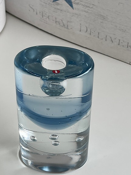 Iittala Arktia kynttiläjalka design Timo Sarpaneva. Voidaan postittaa