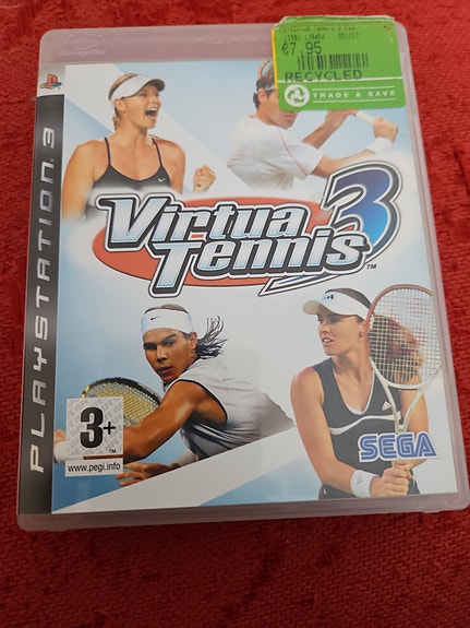 Virtua Tennis 3 PS3-peli