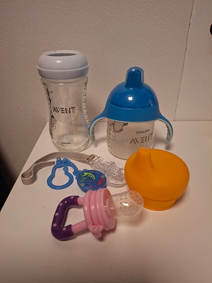 Lasinen tuttipullo 240ml ja 200ml tuttipullo/nokkamuki