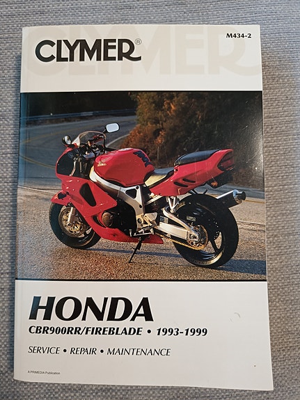 Clymer korjausopas Honda CBR900RR Fireblade 1993–1999