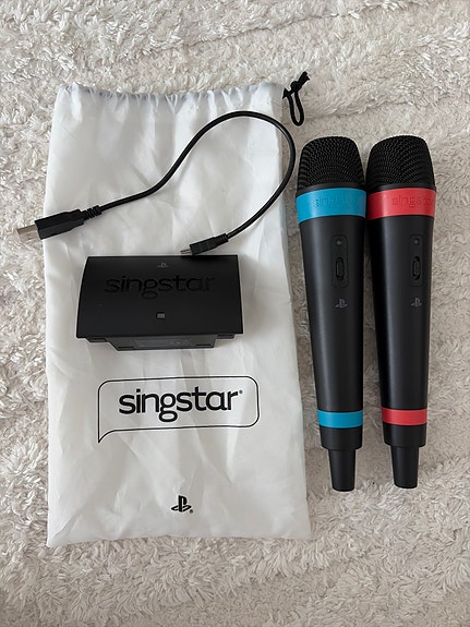 Singstar langattomat mikrofonit
