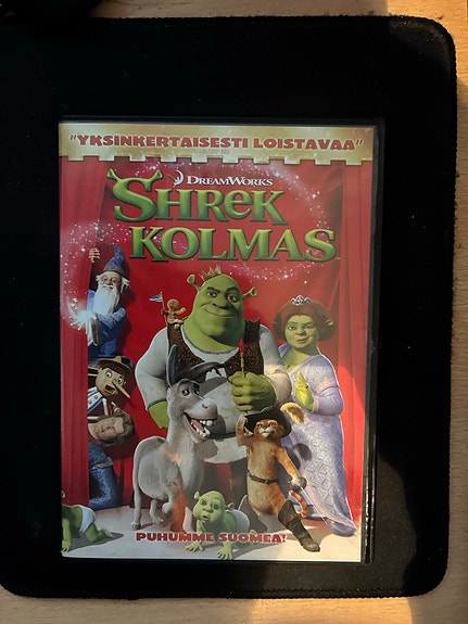DreamWorks Shrek Kolmas DVD