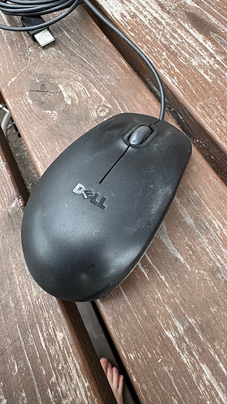 Dell langallinen USB-hiiri musta