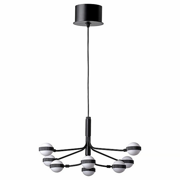 IKEA kattokruunu 6-osainen musta