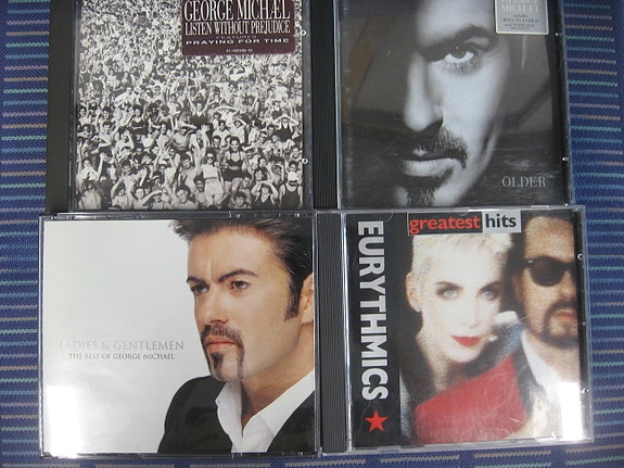 George Michael, Eurythmics, Level 42, Simple Minds, Culture Club, Black