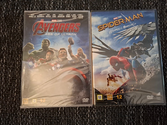 Marvel elokuvia, uusia, dvd