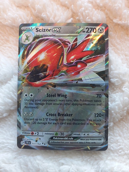 Pokemon-kortti Scizor ex