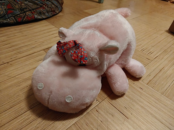 Virtahepo ja poikanen