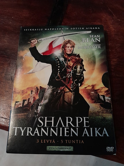 Sharpe – Tyrannien aika DVD-boksi 3 levyä
