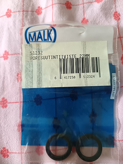Malk poresuutintiiviste 22 mm