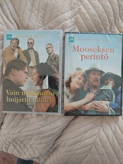 Vain muutaman huijarin tähden ja Mooseksen perintö DVD-elokuvat