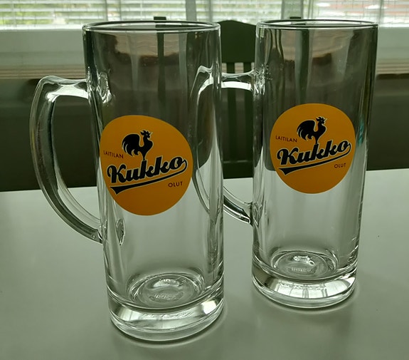 Kukko olut tuoppi