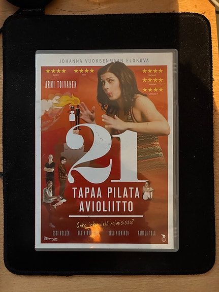 21 tapaa pilata avioliitto DVD-elokuva