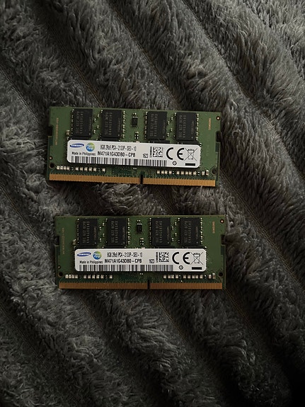 Samsung 16GB DDR4 SO-DIMM 2133 MHz – Kannettavan muisti (2 kpl)